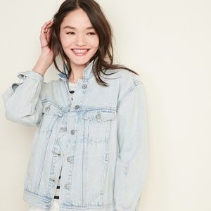 Old Navy New boyfriend fit denim jacket